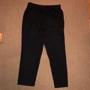Black joggers
